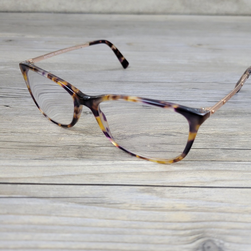 Michael Kors Eyeglass Frames MK4016 Antibes 3032 Purple Tortoise Women 53-17-140